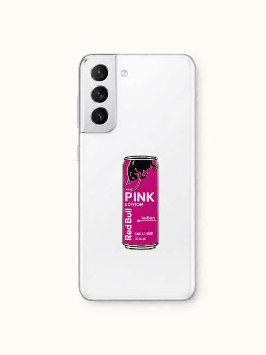 Afbeeldingen van Pink Red Bull Sticker