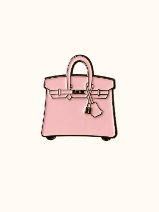 Afbeeldingen van Pink Bag Sticker