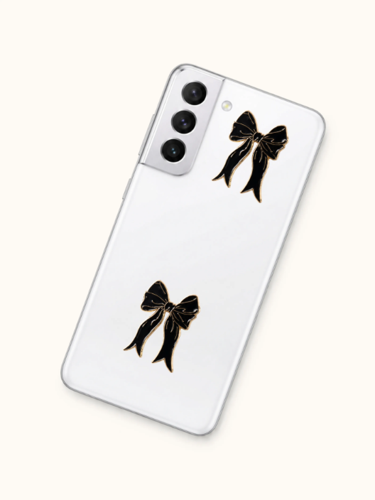 Afbeeldingen van Black Bow Metal Sticker