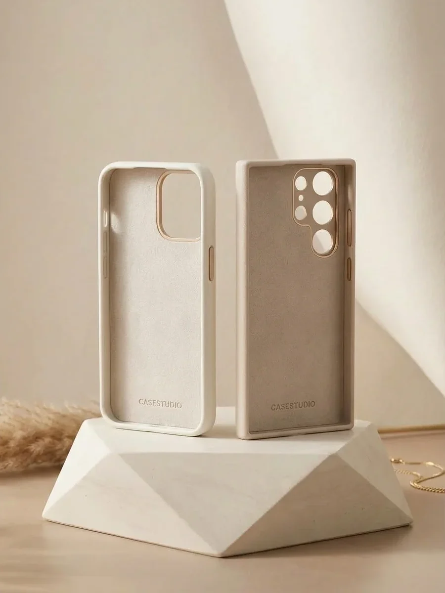 Beige telefoonhoesjes
