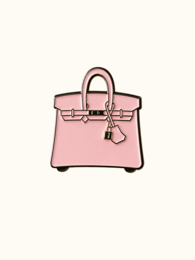 Afbeeldingen van Pink Bag Sticker